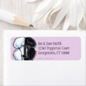 Schwarz-Weiß-Poodles (Insitu)