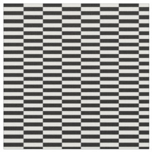 schwarz-weiß Pop-Art-Gitterstreifen Minimalist Stoff