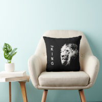 Schwarz-Weiß-Pop Moderne Kunst Löwe Elegant