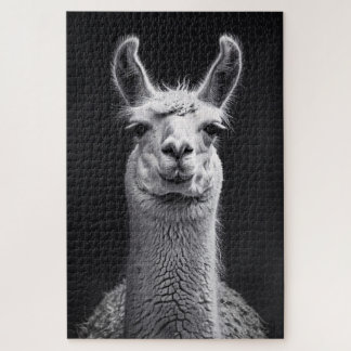 Schwarz-Weiß-Portrait Puzzle