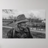 Schwarz-Weiß-Portrait von 1968 Poster (Vorne)