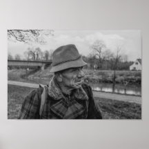 Schwarz-Weiß-Portrait von 1968