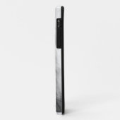 Schwarz-Weiß-Porträt des Löwen Case-Mate iPhone Hülle (Hinten/Links)