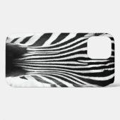 Schwarz-Weiß-Porträt eines Zeb Case-Mate iPhone Hülle (Rückseite (Horizontal))