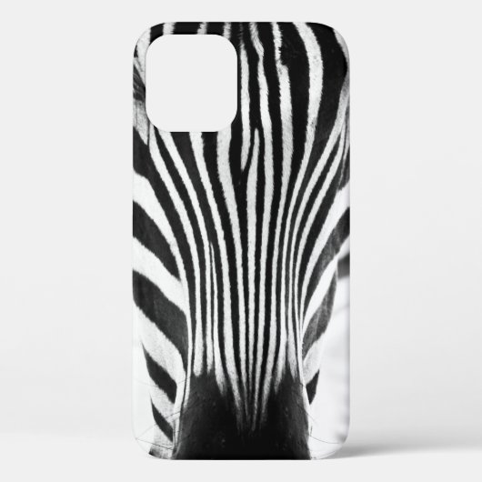 Schwarz-Weiß-Porträt eines Zeb Case-Mate iPhone Hülle (Rückseite)