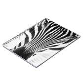 Schwarz-Weiß-Porträt eines Zeb Notizblock (Linke Seite)