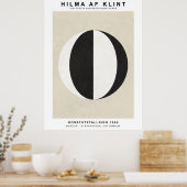 Schwarz Weiß Poster (Küche)