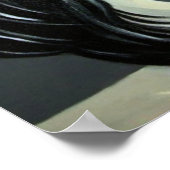 Schwarz-Weiß-Poster-Lächeln, Bliss, Wahrheit Kimba Poster (Ecke)