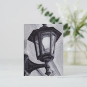 Schwarz-Weiß-Postkarte Postkarte (Stehend Vorderseite)