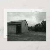 Schwarz-Weiß-Postkarten Postkarte (Vorne/Hinten)