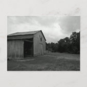 Schwarz-Weiß-Postkarten Postkarte (Vorderseite)