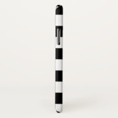 Schwarz-Weiß-Prüfmuster Case-Mate iPhone Hülle (Hinten/Rechts)