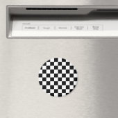 Schwarz-Weiß-Prüfmuster Magnet (In Situ (Geschirrspüler))
