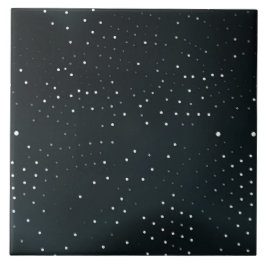 Schwarz-Weiß-Punkte, helle Atmosphäre Fliese