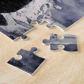 Schwarz-Weiß-Puzzle-Malerei Puzzle (Seite)