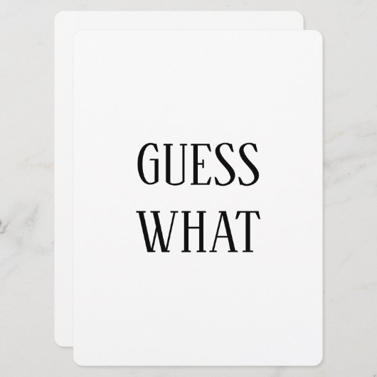 Schwarz-Weiß-Ratschläge Was für eine Schwangerscha (Vorne/Hinten)