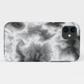 Schwarz-Weiß-Rauch Case-Mate iPhone Hülle (Rückseite (Horizontal))
