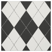 Schwarz-Weiß-Raute-Muster Harlequin Stoff (Muster)