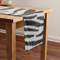 Schwarz-Weiß-Realistische Zebra-Pelz-Textur