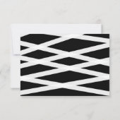 Schwarz & Weiß Relax Script Kindly Antwort (Rückseite)