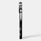 Schwarz-weiß Retro New York City Case-Mate iPhone Hülle (Rückseite / Links)