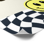 Schwarz-Weiß-Retro schnappen sich ein paar Lebensm Poster (Ecke)