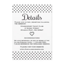 Schwarz-Weiß-Richtung Details Polka-Punkte