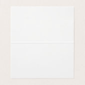 Schwarz-weiß rosa Elegant Modernes Einfaches Visitenkarten (Innenseite Aufgefaltet)