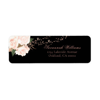 Schwarz-Weiß-Rose-Blumenstrauß-Hochzeiten