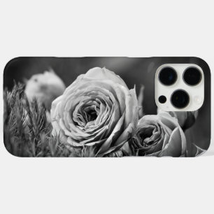 Schwarz-Weiß-Rose iPhone 16 Pro Max Hülle