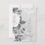 SCHWARZ-WEISS-ROSE-JEDEN ANLASS-UAWG RSVP KARTE (Rückseite)