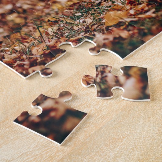 Schwarz-Weiß-Roster mit zwei Hühnern in der Natur Puzzle (Seite)