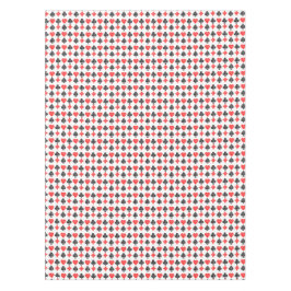 Schwarz/Weiß/Rot Spielkarte Alle Symbole Linoschni Tischdecke