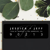 Schwarz/Weiß | RÜCKSENDEADRESSE