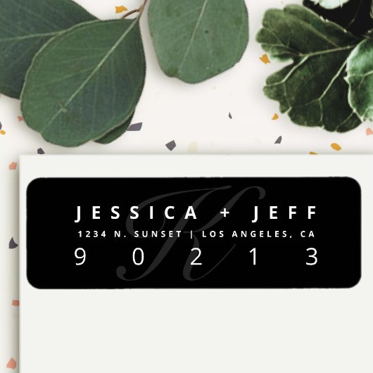 Schwarz/Weiß | RÜCKSENDEADRESSE