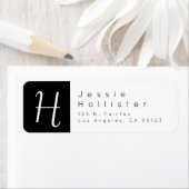 Schwarz/Weiß | RÜCKSENDEADRESSE (Insitu)