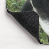 Schwarz-Weiß-Ruffed Lemur (Varecia Mousepad (Ecke)