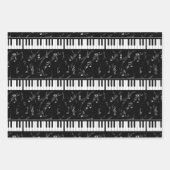 Schwarz-Weiß-Sammlung Wrapping Paper Shee Geschenkpapier Set (Vorderseite)