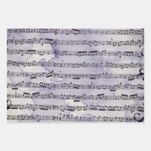 Schwarz-Weiß-Sammlung Wrapping Paper Shee Geschenkpapier Set (Vorderseite 3)