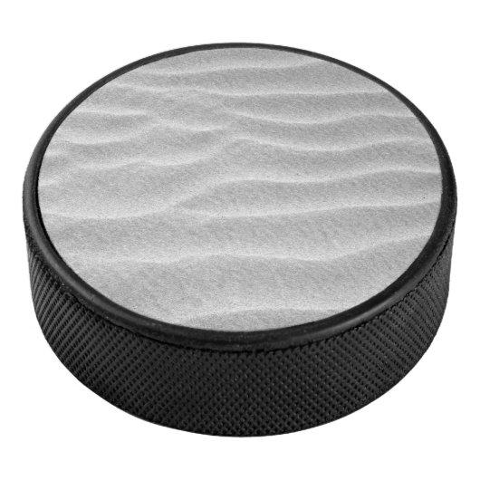 Schwarz-Weiß-Sandkörbe Eishockey Puck (3/4)