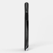 Schwarz-Weiß-Sattel Case-Mate iPhone Hülle (Hinten/Rechts)