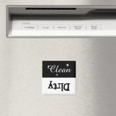 Schwarz-Weiß-Sauberes Magnet für Geschirrspüler (In Situ (Geschirrspüler))