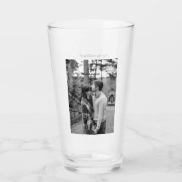 Schwarz-weiß Save the Date QR Website-Namen phot h Glas