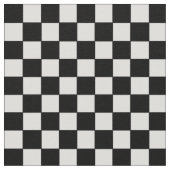 Schwarz-Weiß-Schachmuster Stoff (Nahaufnahme)