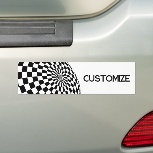 Schwarz/Weiß-Schachtel Autoaufkleber (Auf Auto)