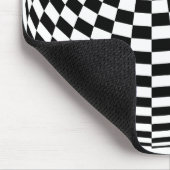Schwarz/Weiß-Schachtel Mousepad (Ecke)