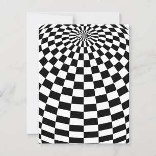 Schwarz/Weiß-Schachtel Postkarte