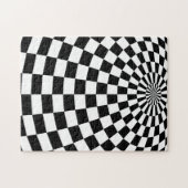 Schwarz/Weiß-Schachtel Puzzle (Horizontal)