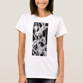 Schwarz-Weiß-Schädel T-Shirt (Vorderseite)