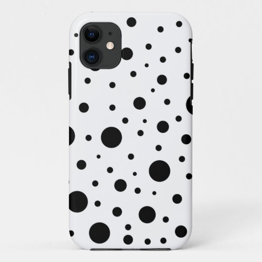 Schwarz-Weiß-Schaltkreisdesign Case-Mate iPhone Hülle (Rückseite)